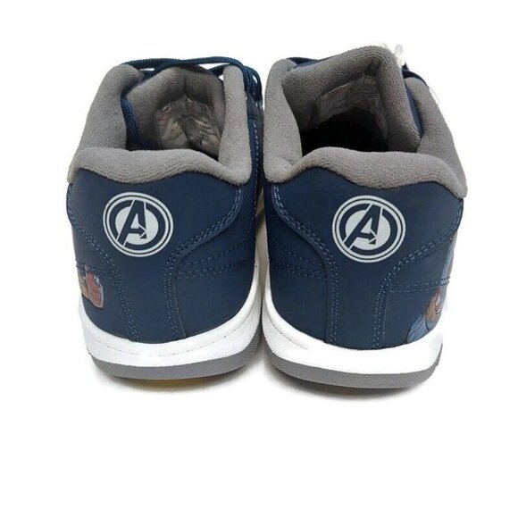 HEELYS Youth Size 6 Womens 7 Marvel Avengers Skate Shoes HES10506 Iron Man Blue - Picture 8 of 10